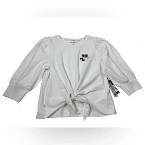 Karl Laferfeld  Iconic White Sweater Size XL